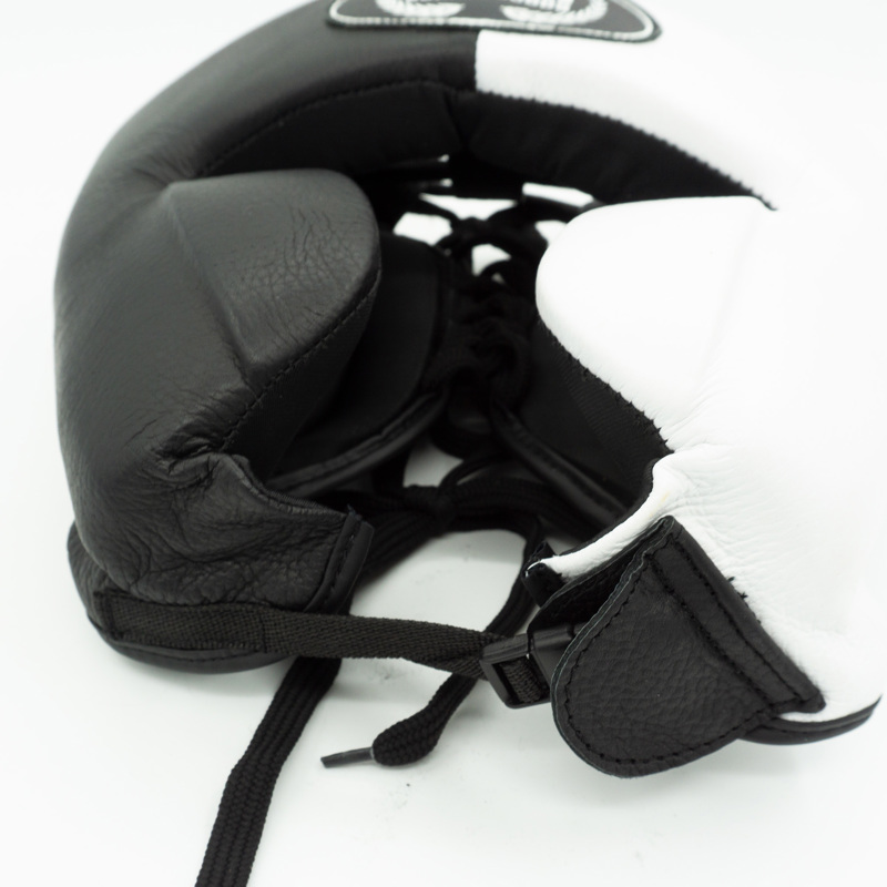 Chosen Mexican style leather headguard